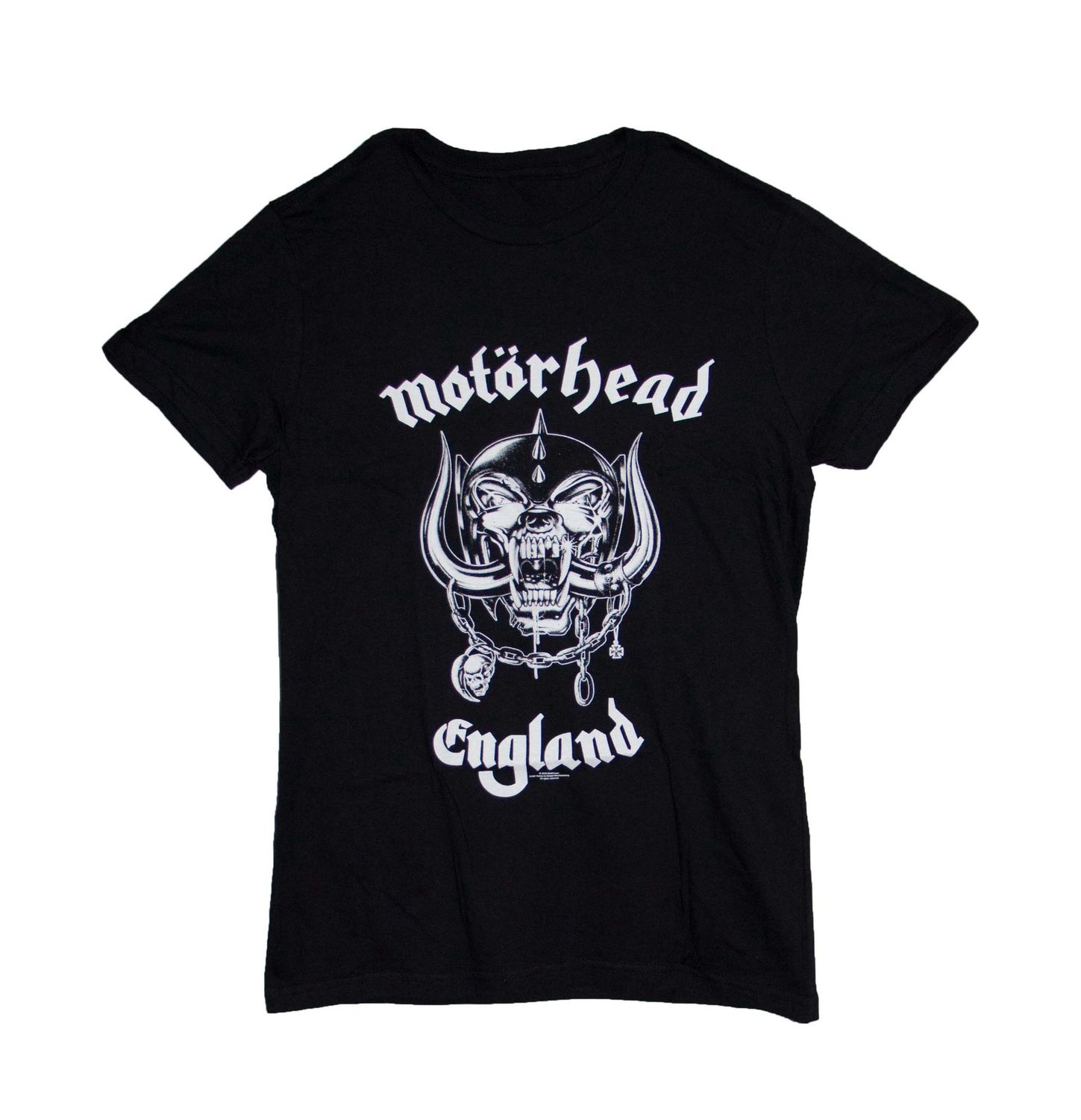 Motorhead England Women's Tee - BLK