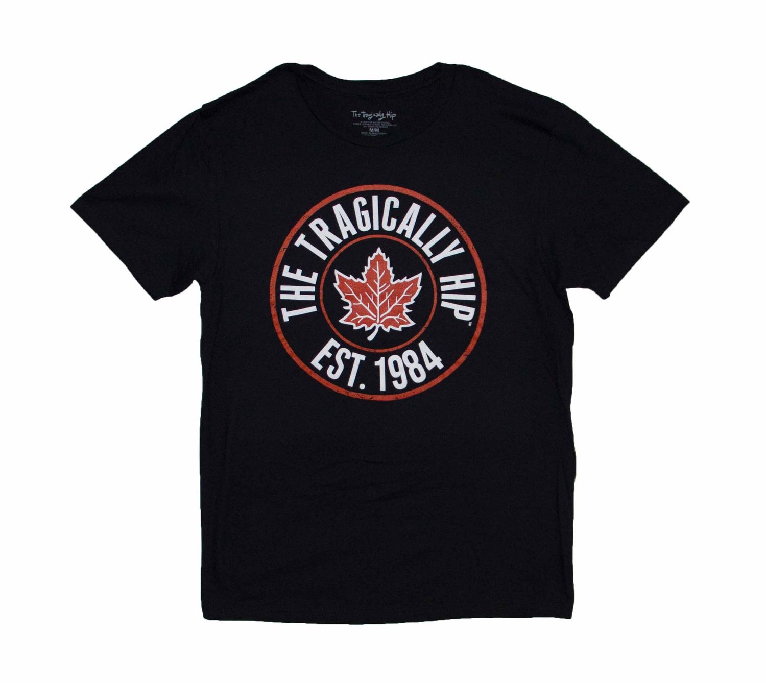 The Tragically Hip - Red Leaf Ring  BLK