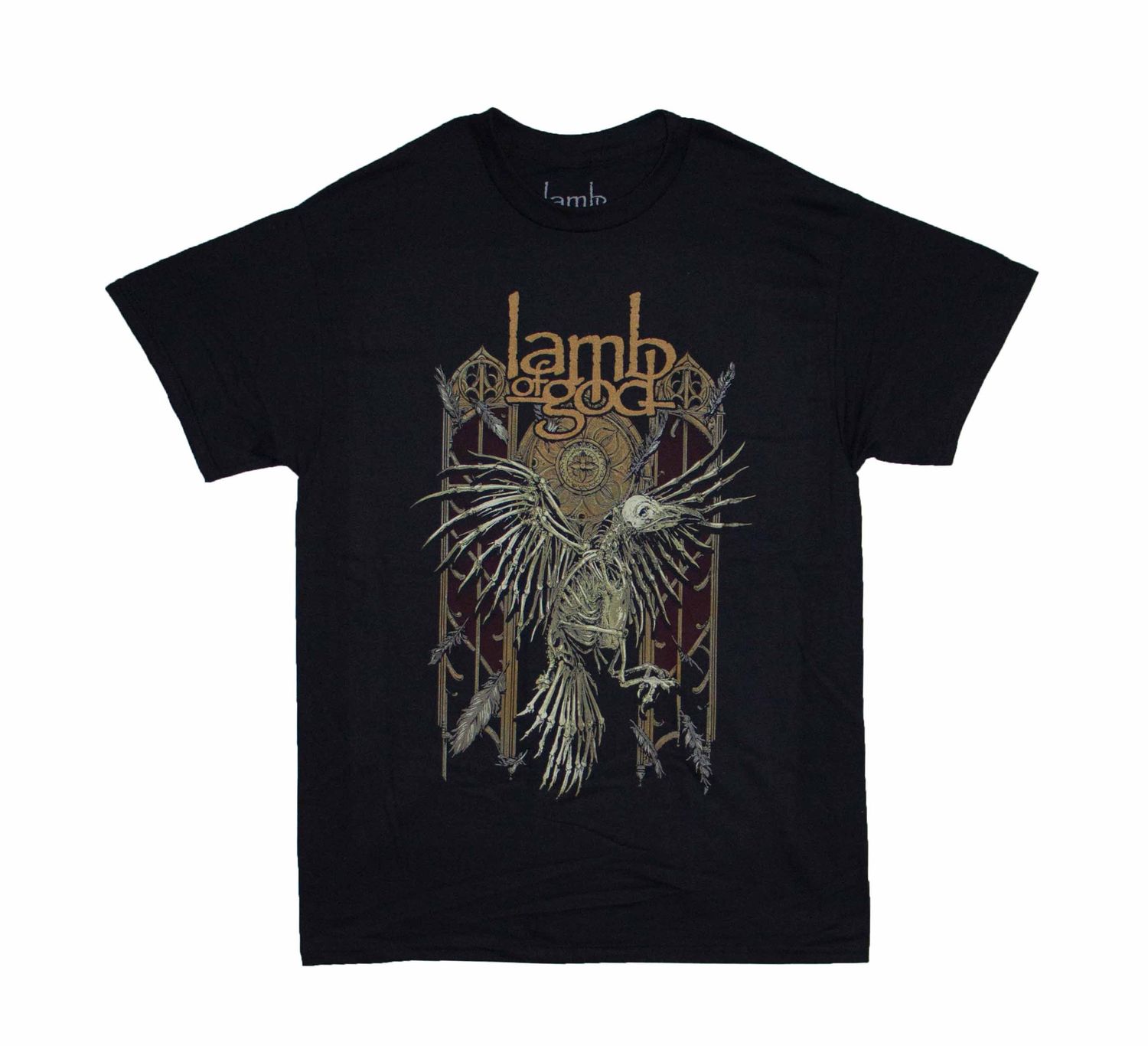 Lamb Of God - Brown Logo Crow Vers.2 - BLK