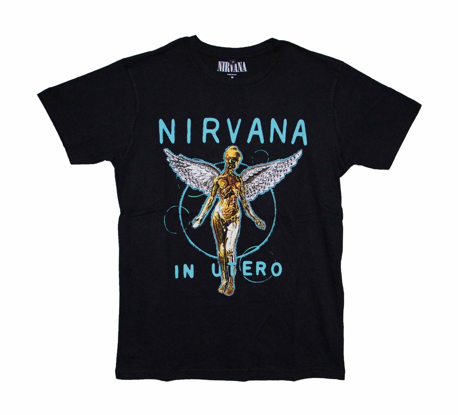 Nirvana In Utero Teal - BLK