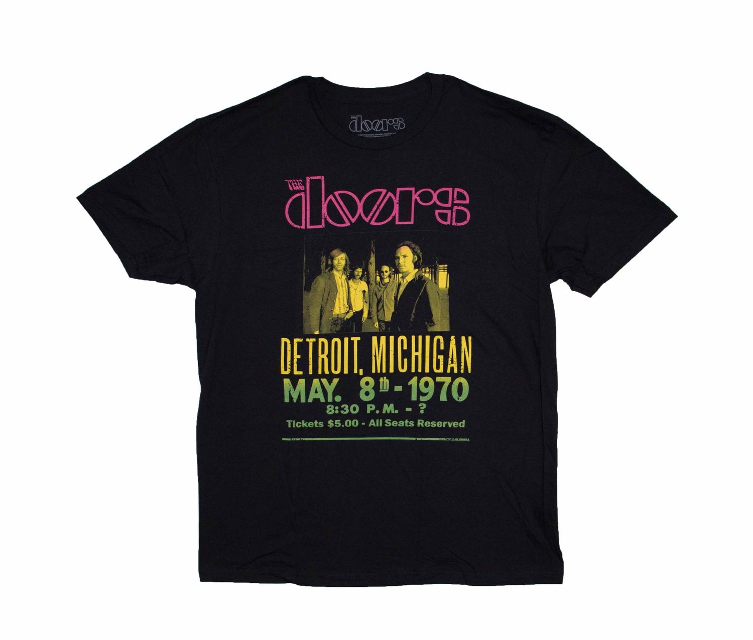 The Doors - Gradient Show Poster - BLK