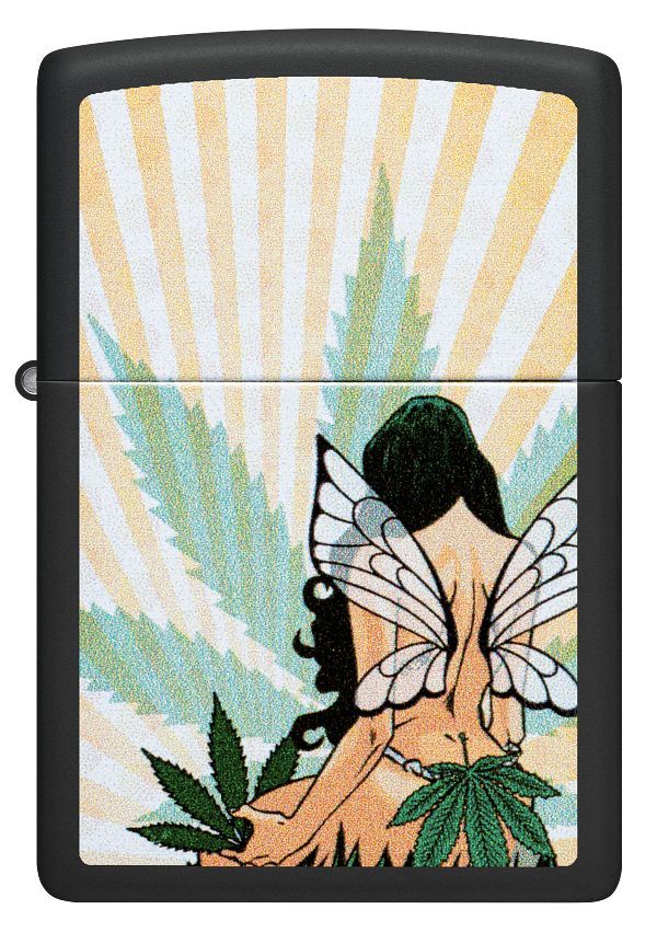 Cannabis Fairy Zippo 46576