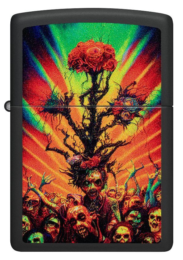 Abstract Zombie Zippo 48956