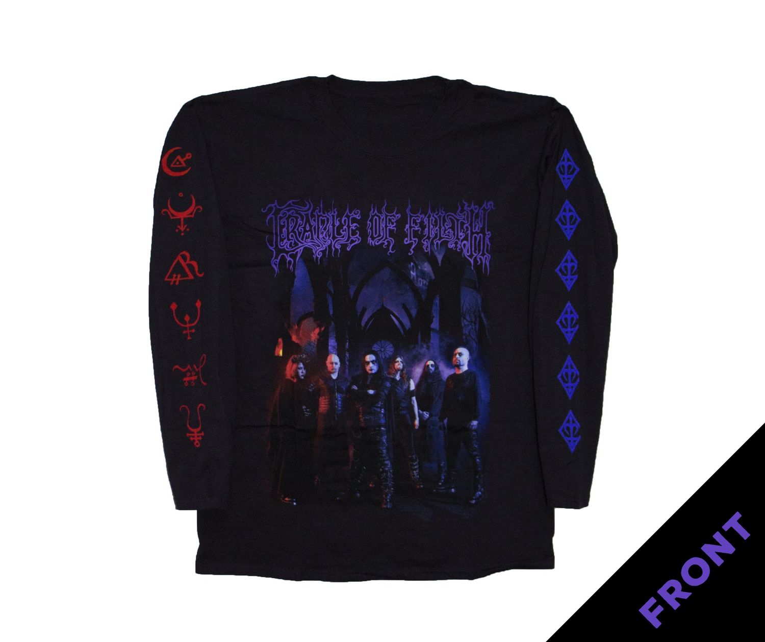 Cradle of Filth - Existence... Band Photo Longsleeve - BLK