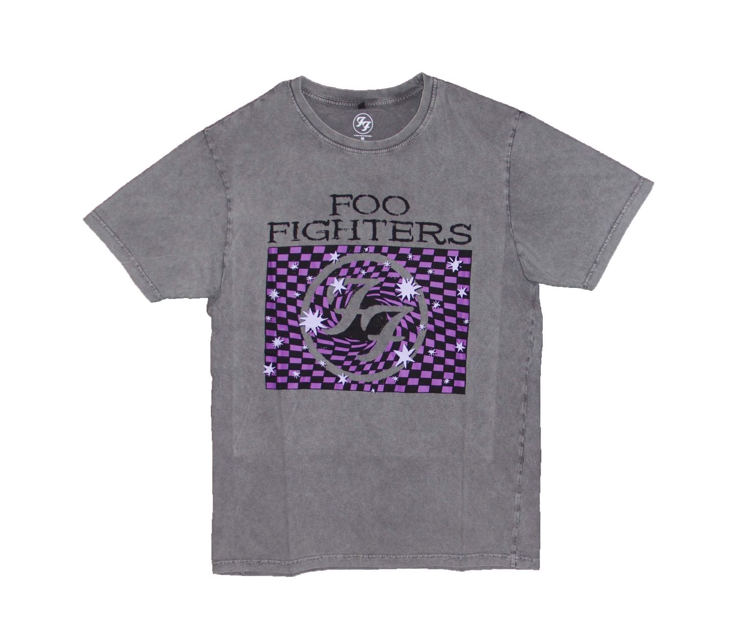 Foo Fighters - Purple Logo Ver. 2 - STONEWASH GREY