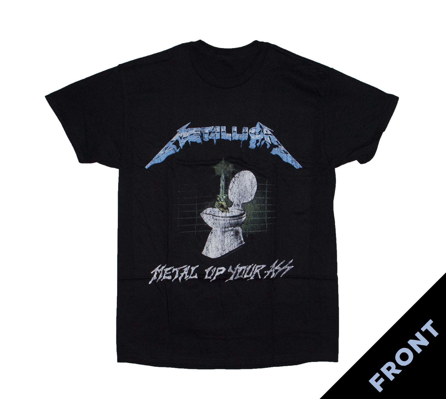 Metallica - Metal Up Your Ass Distressed - BLK