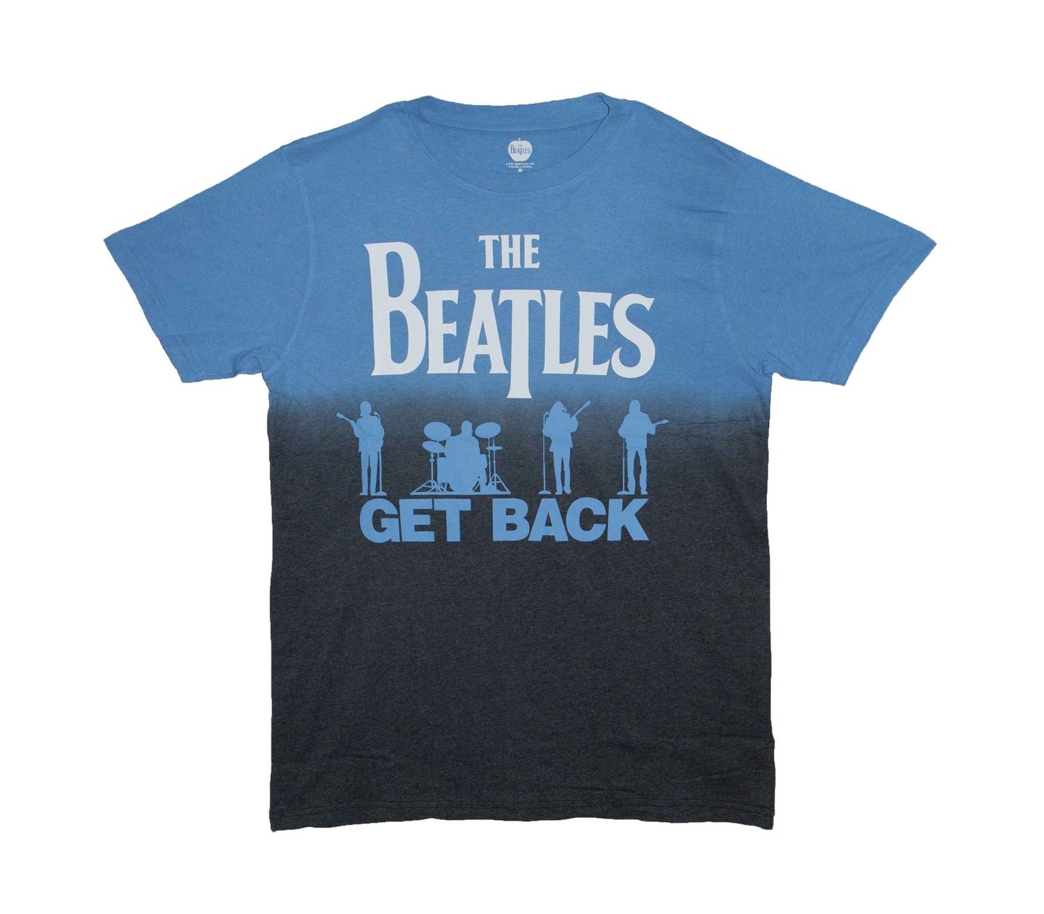 The Beatles - Get Back - BLUE GREY DIP DYE