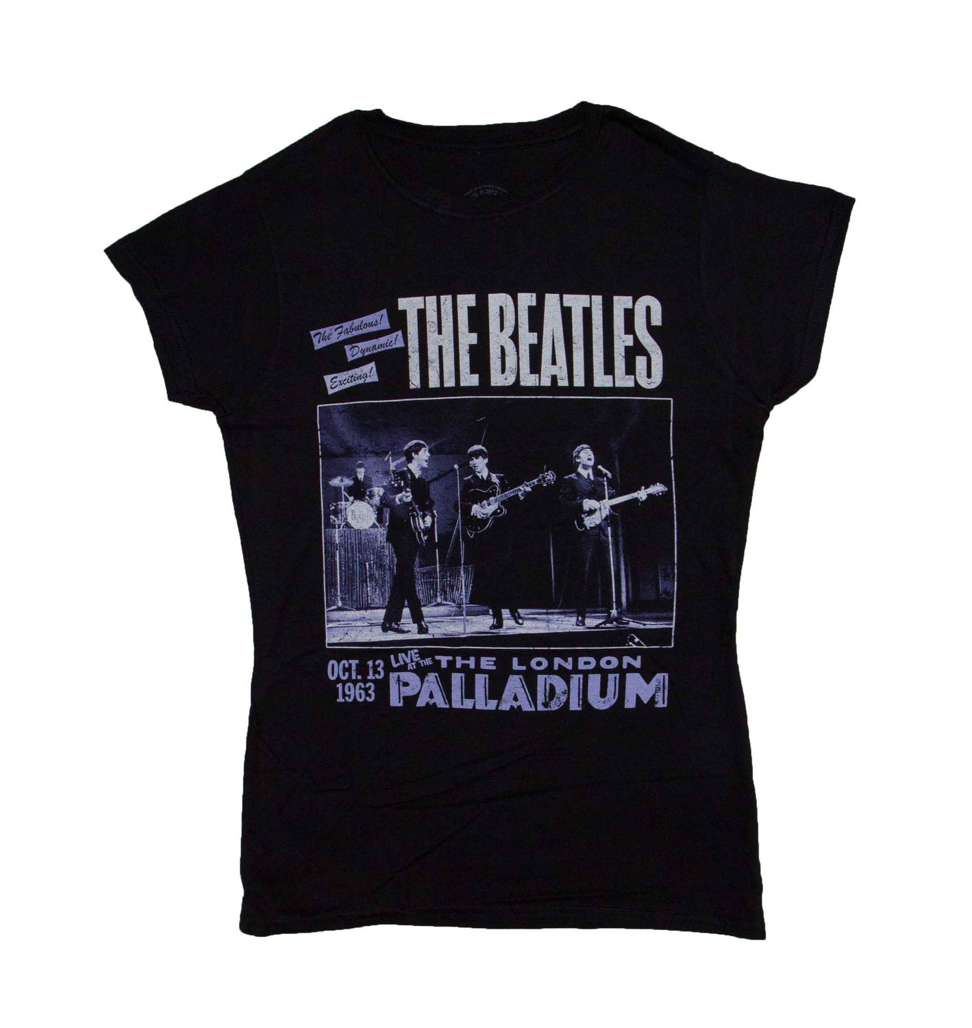 The Beatles - 1963 Palladium Women's Tee - BLK