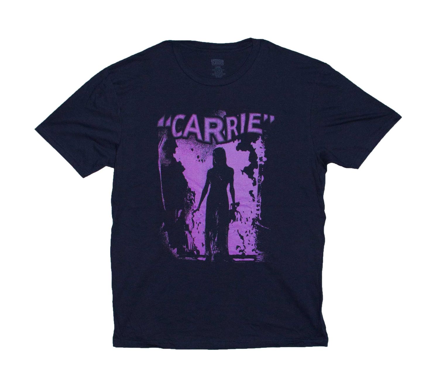 Carrie - Purple Wavy - NAVY
