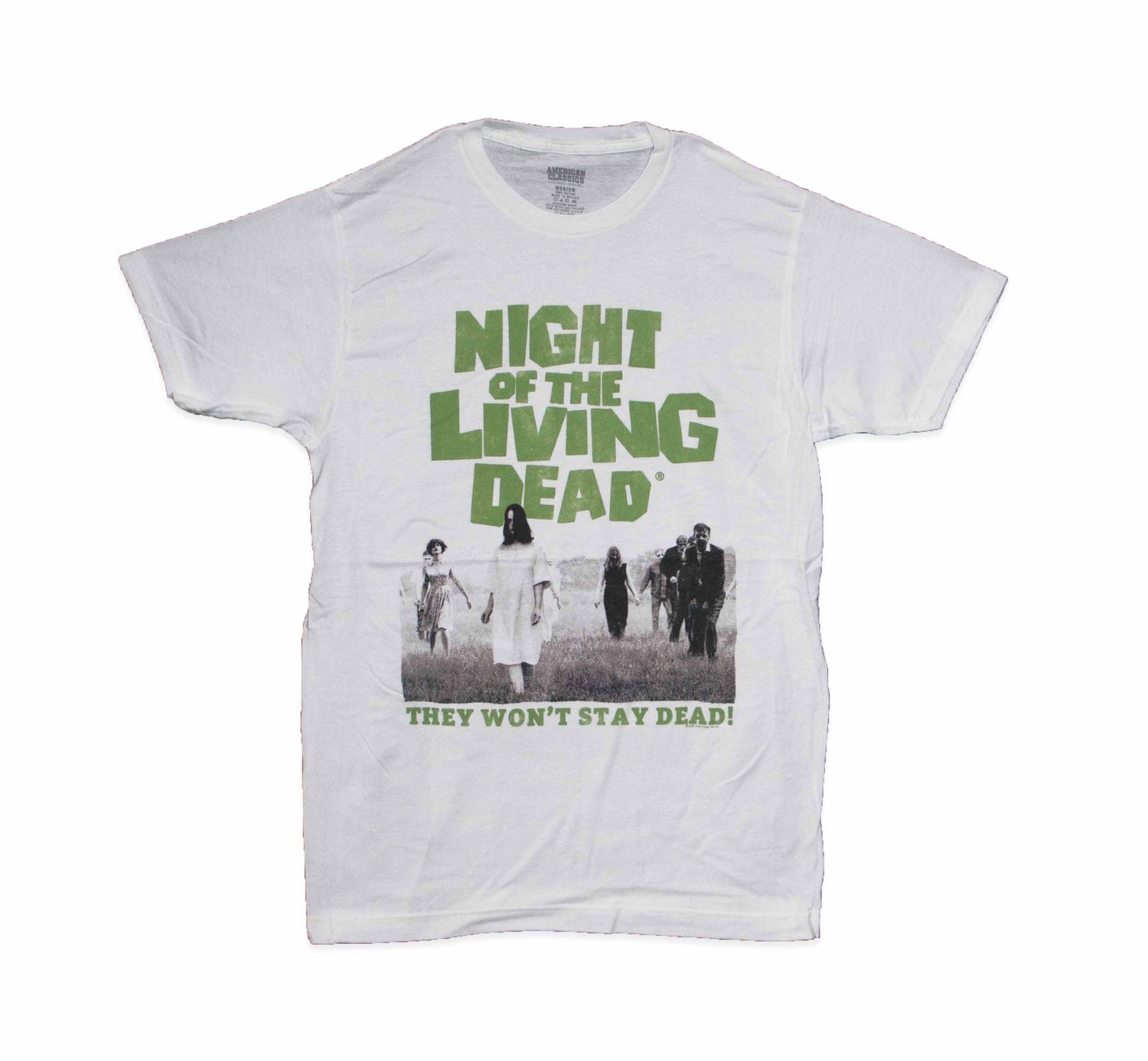 Night of the Living Dead - Walking Zombies - WHITE