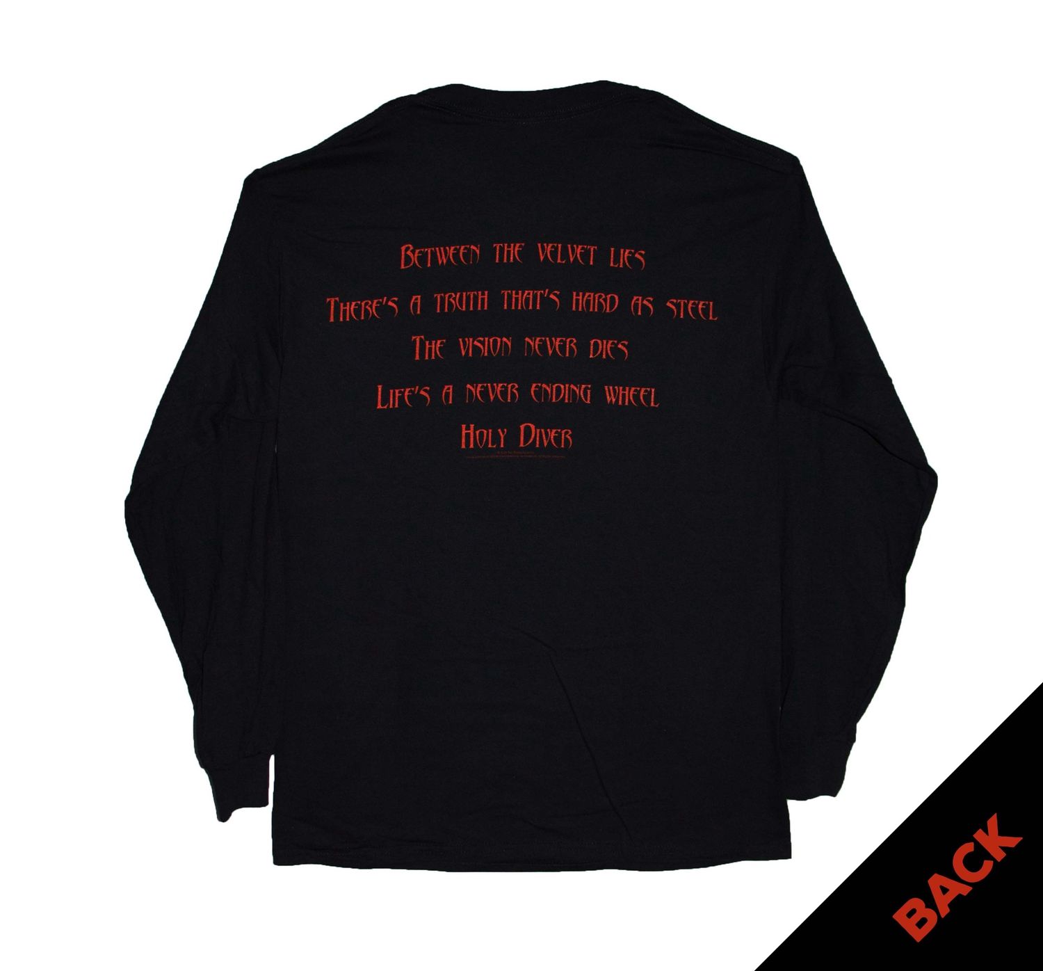 DIO - Holy Diver Longsleeve - BLK