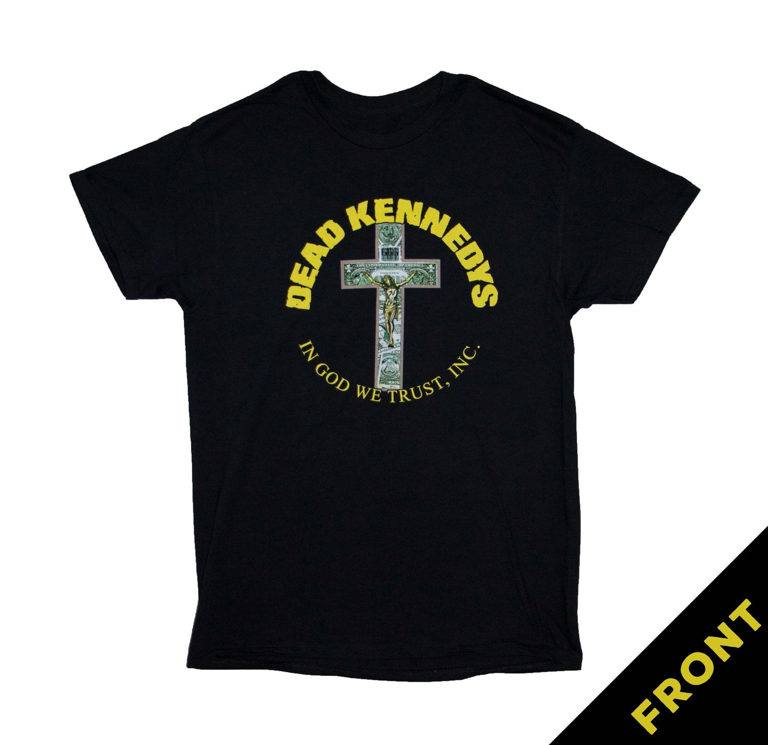 Dead Kennedys In God We Trust Back Print - BLK
