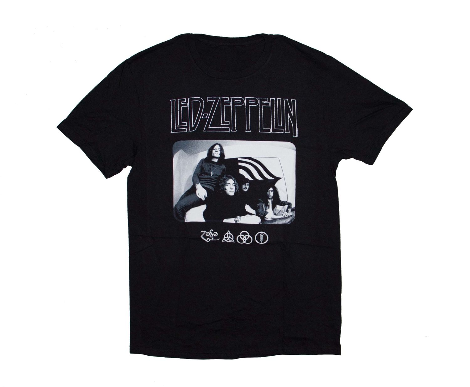 Led Zeppelin Icon Logo Photo - BLK