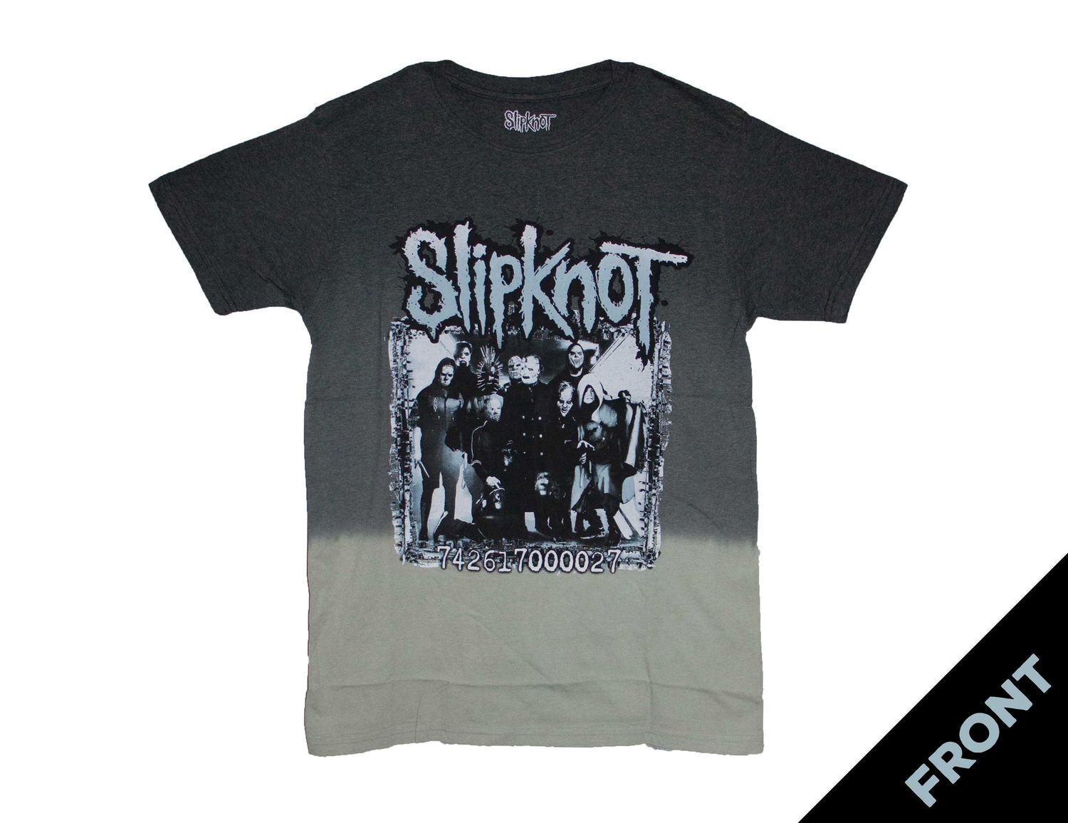 Slipknot Barcode Photo Dip-Dye