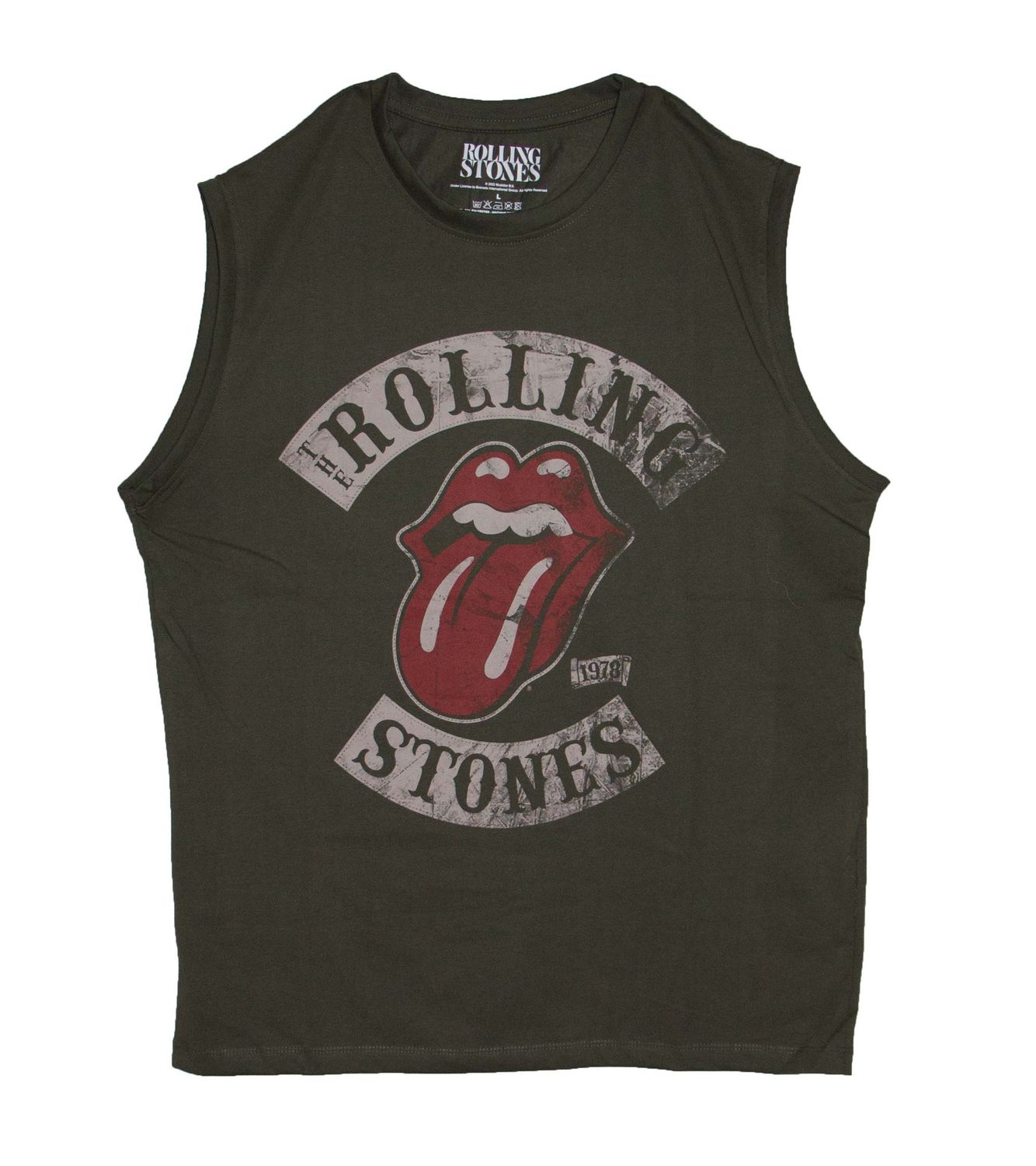 Rolling Stones 78 Green Tank