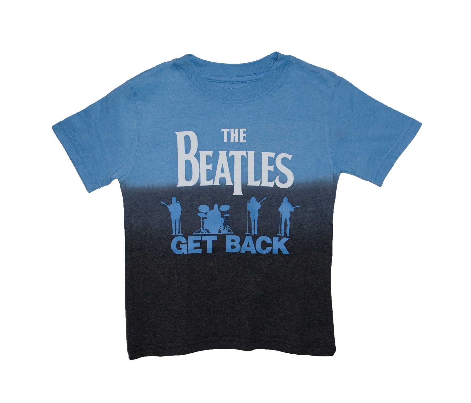 The Beatles Get Back Youth Tee BLUE DIP DYE