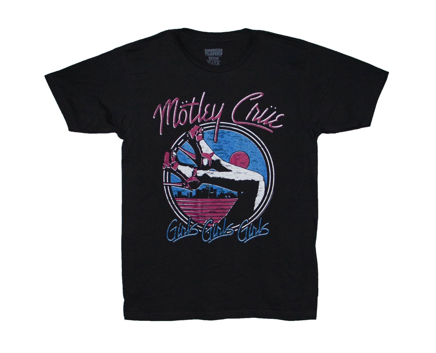 Motley Crue - Girls, Girls, Girls Legs - BLK