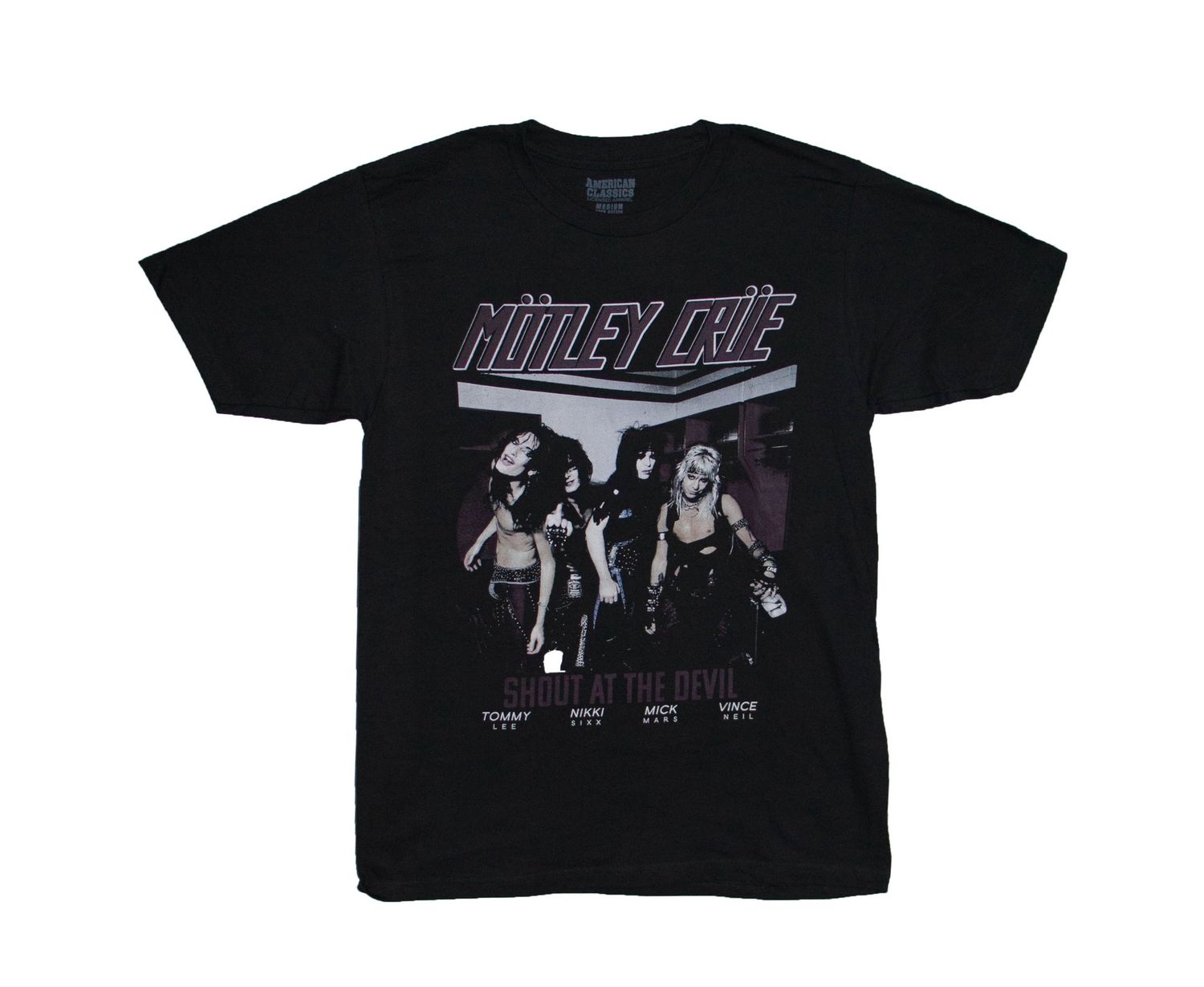 Motley Crue - Shout At The Devil Ver. 6 (Desaturated) - BLK