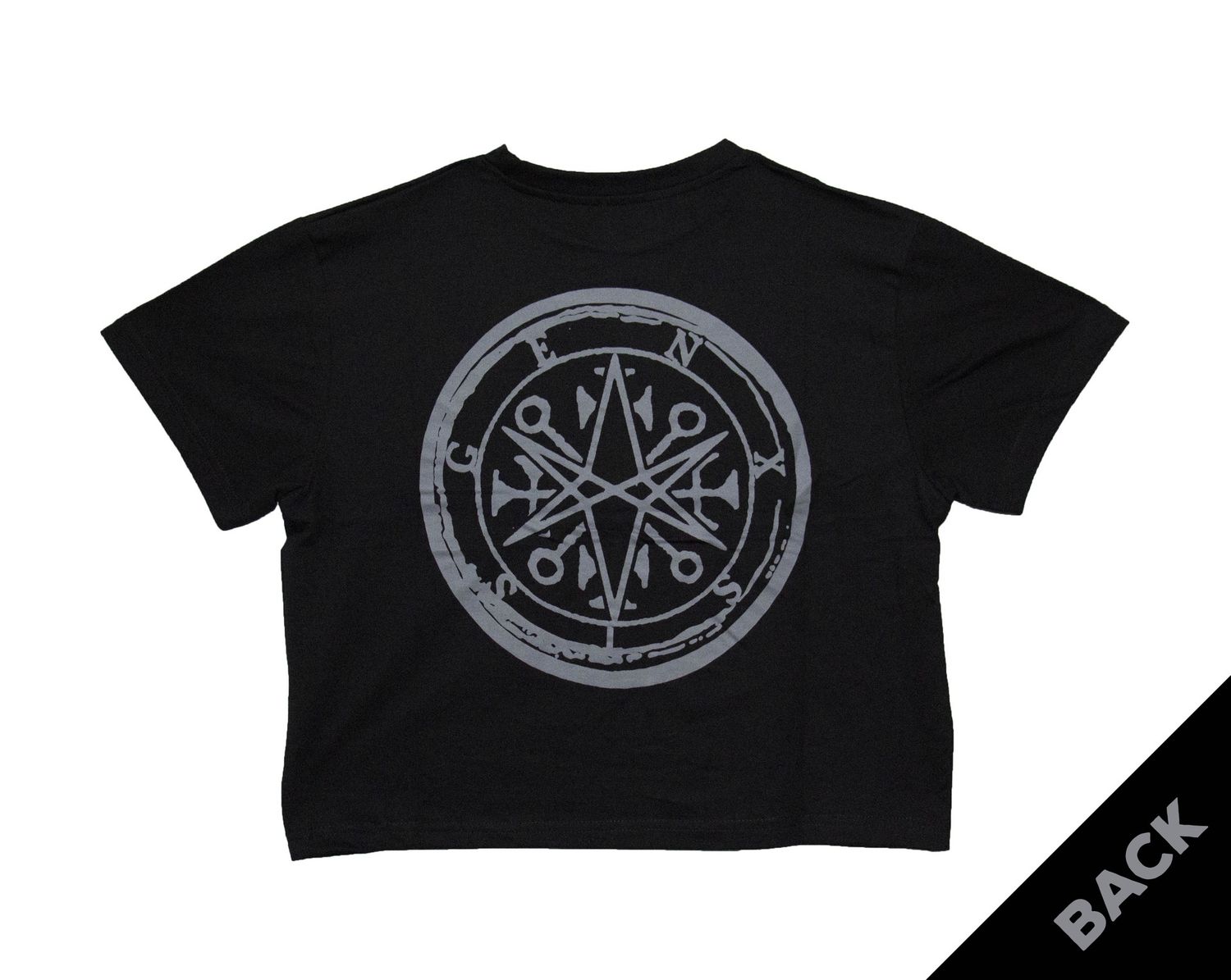 Bring Me The Horizon - Metal Logo Women's Crop - BLK