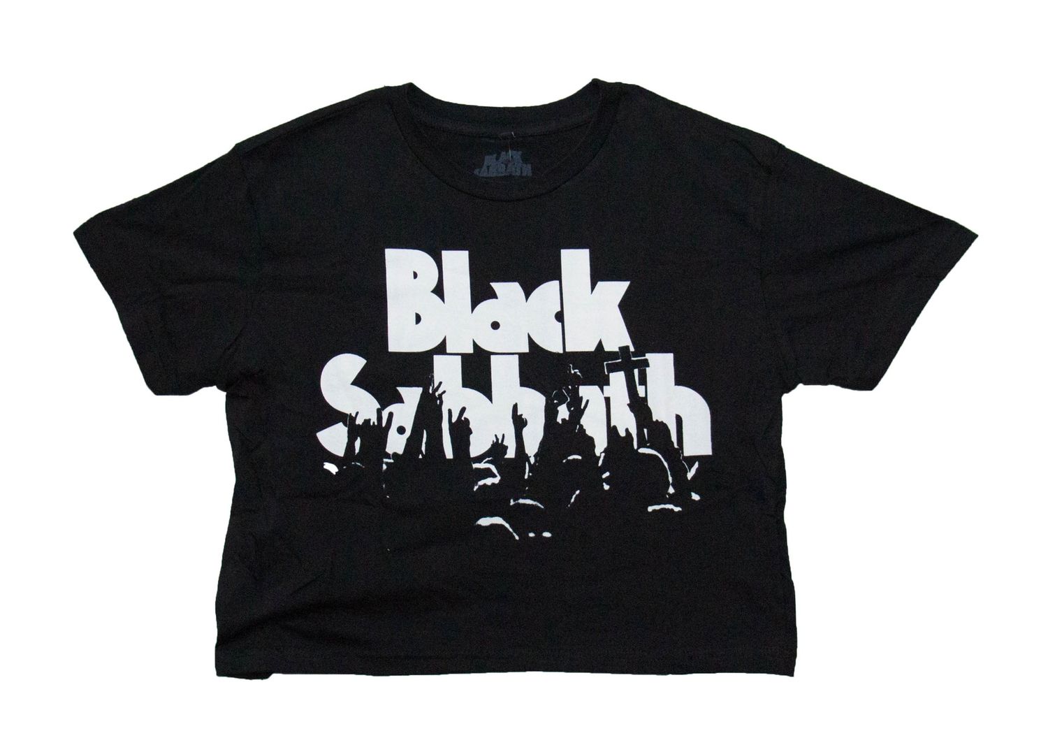 Black Sabbath - California Crowd Women's Crop - BLK