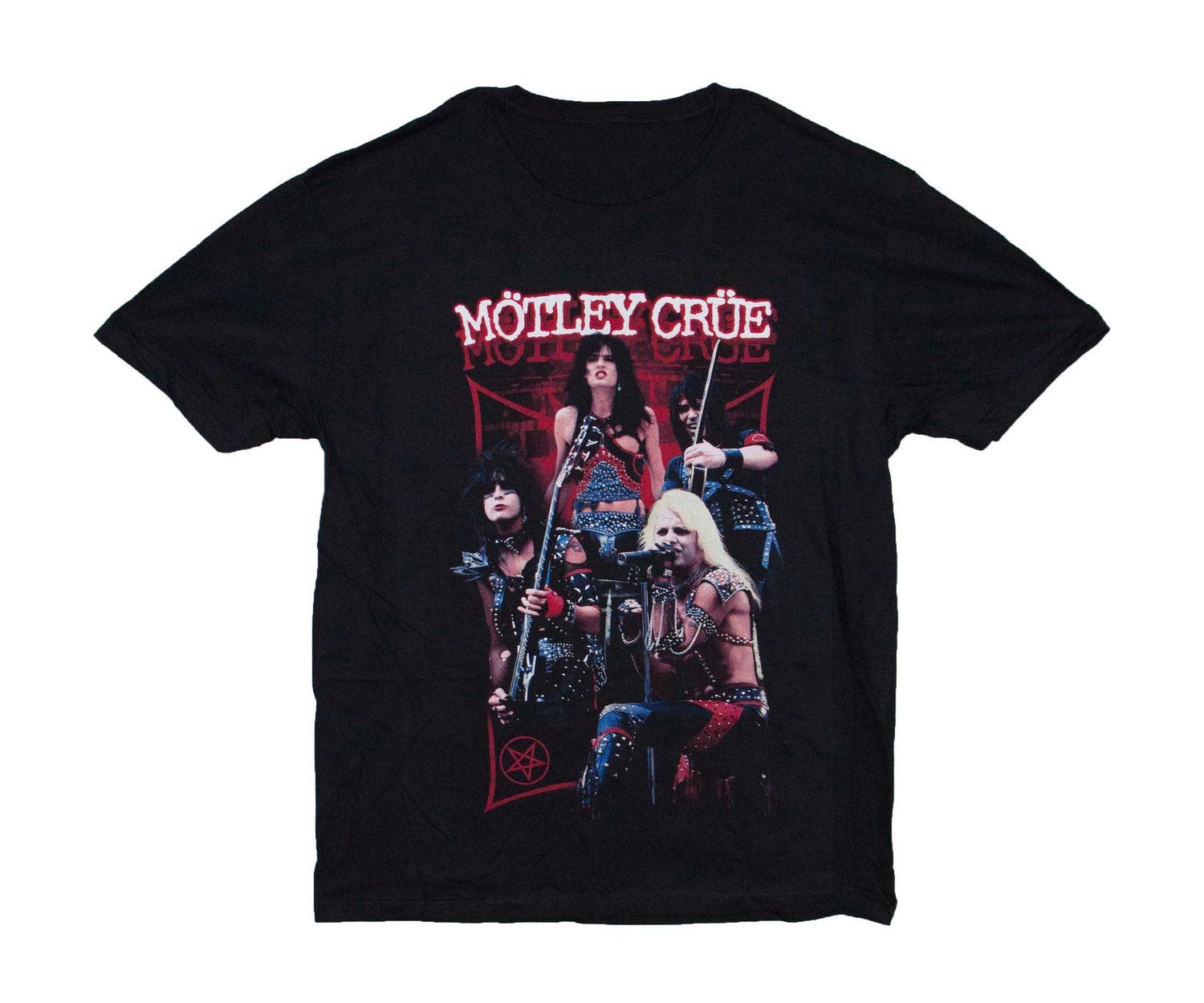 Motley Crue - Live Montage Red - BLK