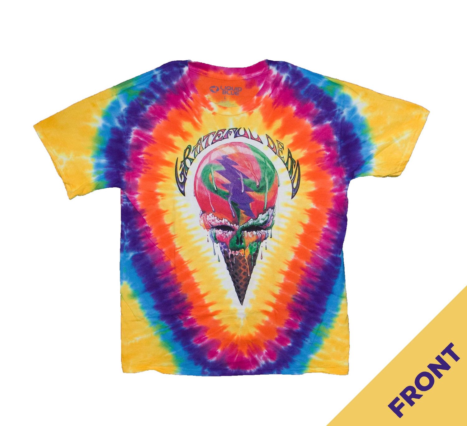 Grateful Dead - Ice Cream Cone - TIE-DYE