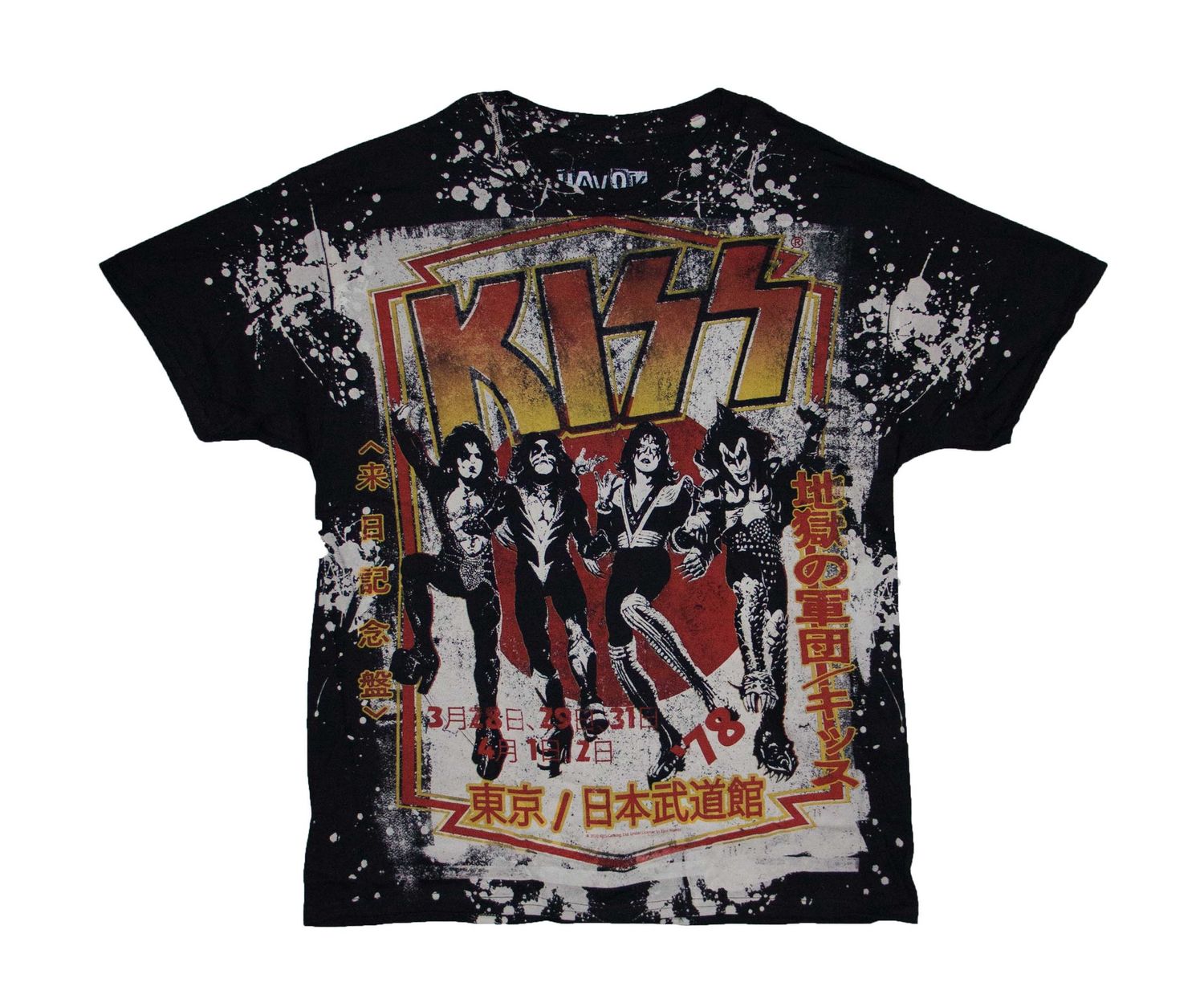 Kiss - Destroyer Tokyo Havok TIE-DYE
