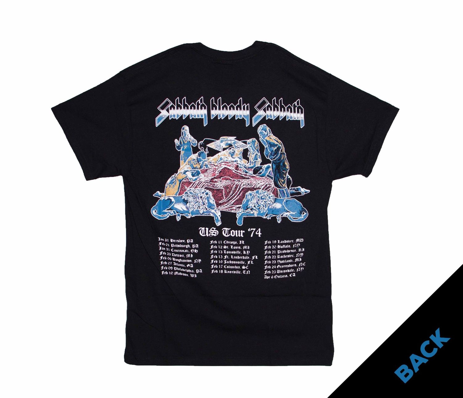 Black Sabbath - Sabbath Bloody Sabbath US Tour '74 - BLK