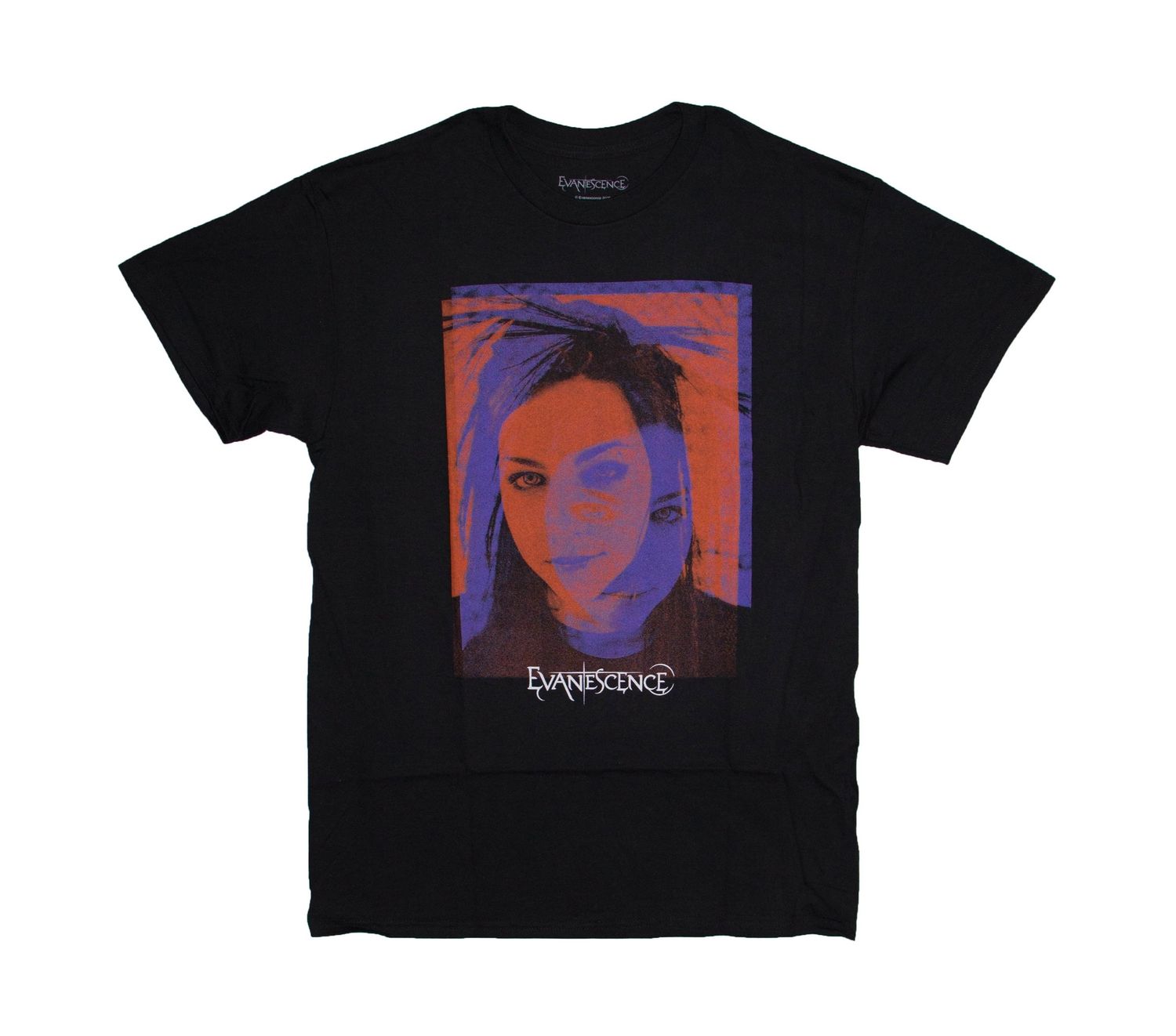 Evanescence Red/Blue Face - BLK