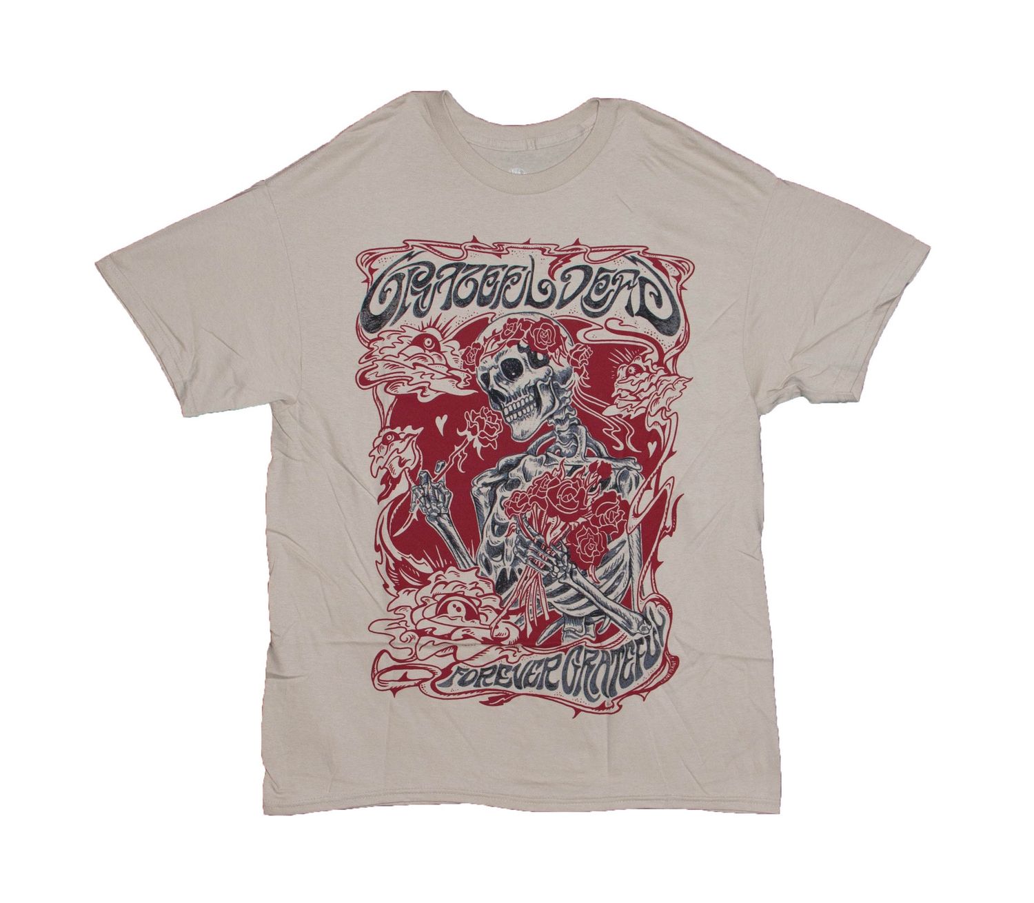 Grateful Dead - Bertha Forever Dark Red - TAN