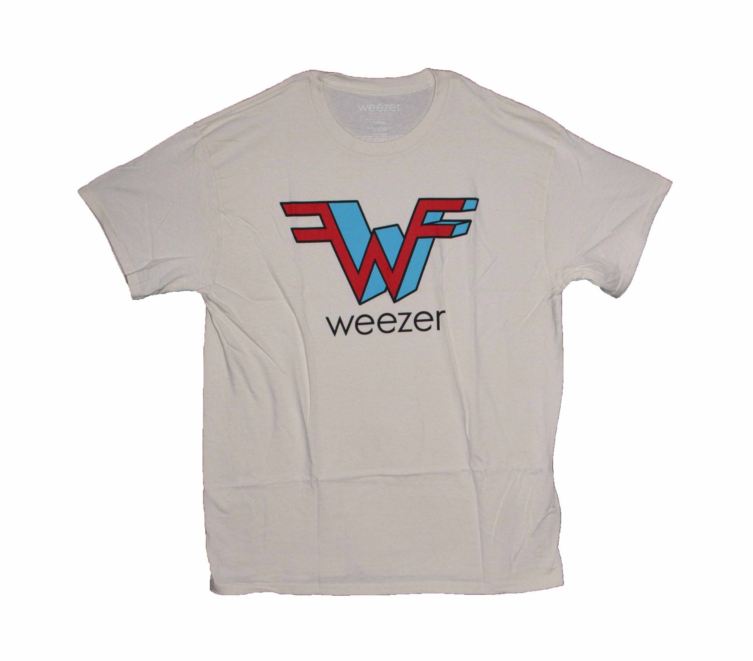 Weezer Logo Natural T-Shirt