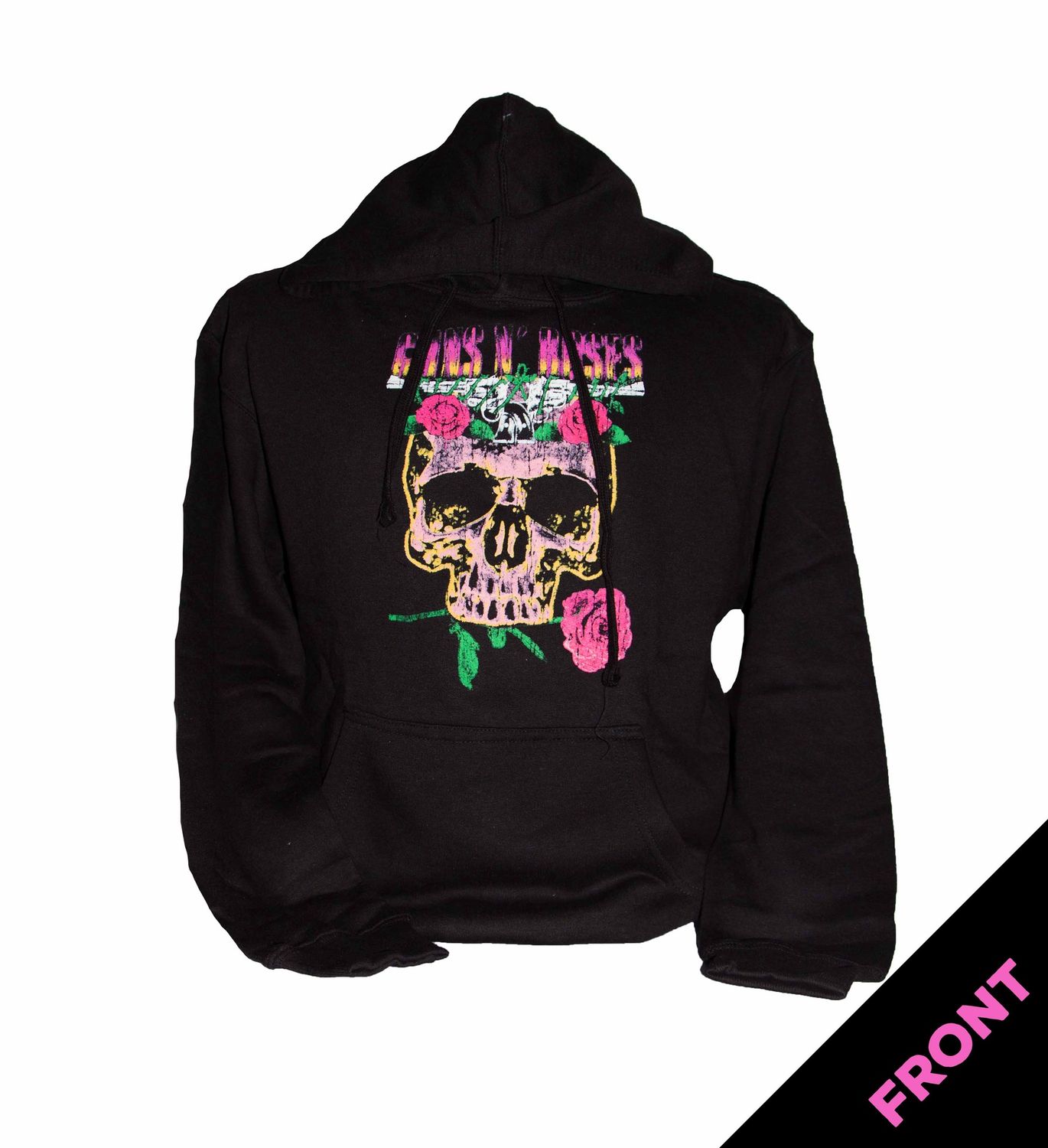Guns N Roses 1991 Tour Pullover Hoodie - BLK