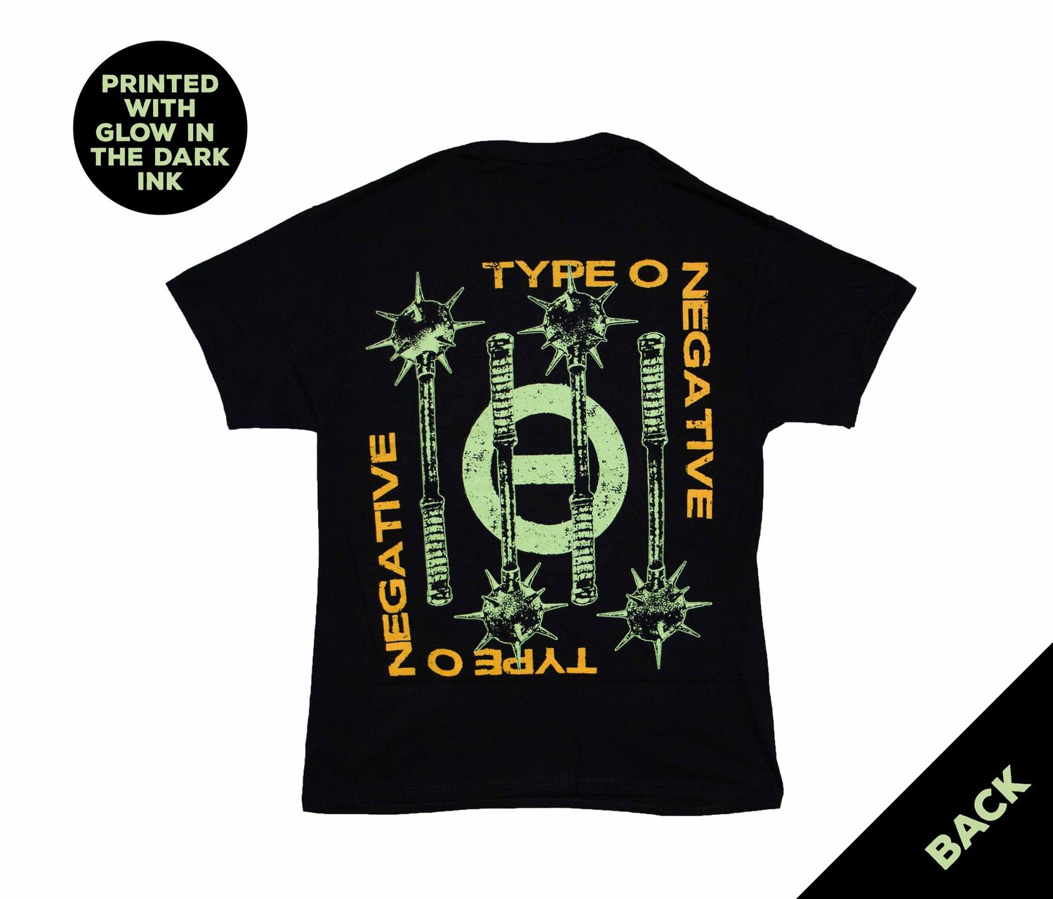 Type O Negative - Don't Wanna Be Me GLOW Shortsleeve - BLK