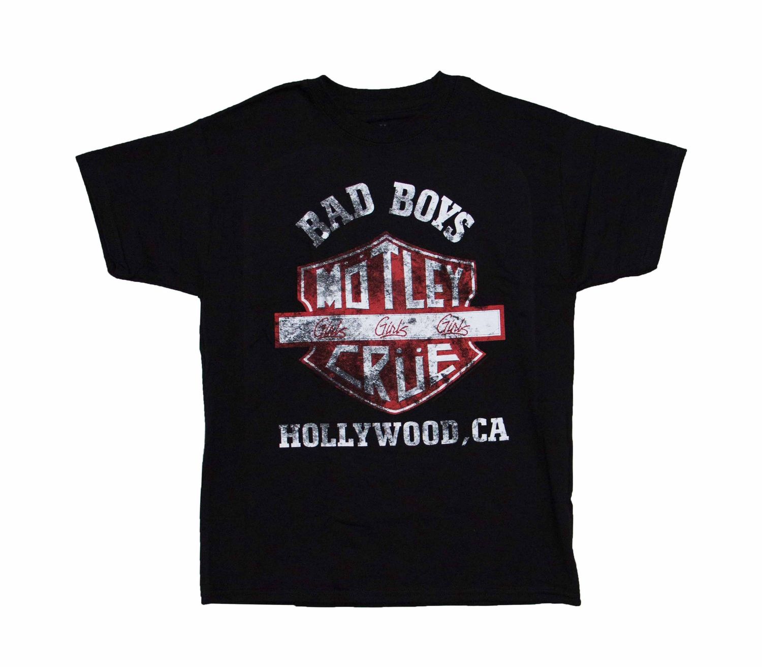 Motley Crue - BBOH Highway Sign Youth Tee - BLK