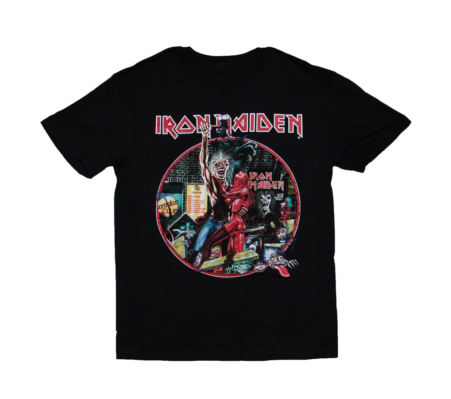 Iron Maiden - Paradise Club Circle - BLK