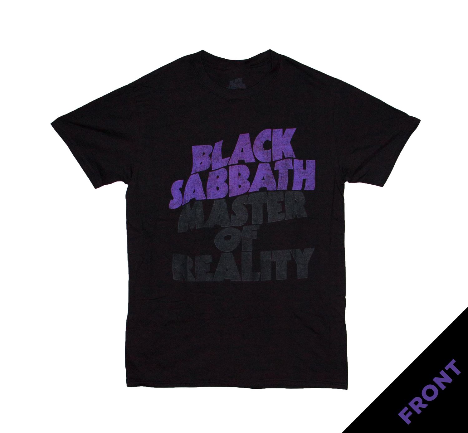 Black Sabbath - Master of Reality Album Tracklist Ver. 2 (Distressed)- BLK
