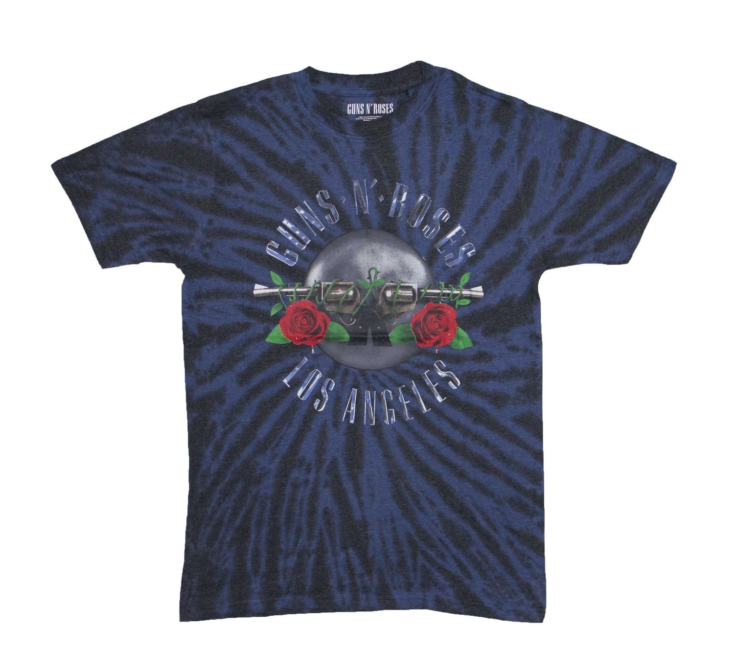Guns N Roses - Los Angeles NAVY DIP-DYE