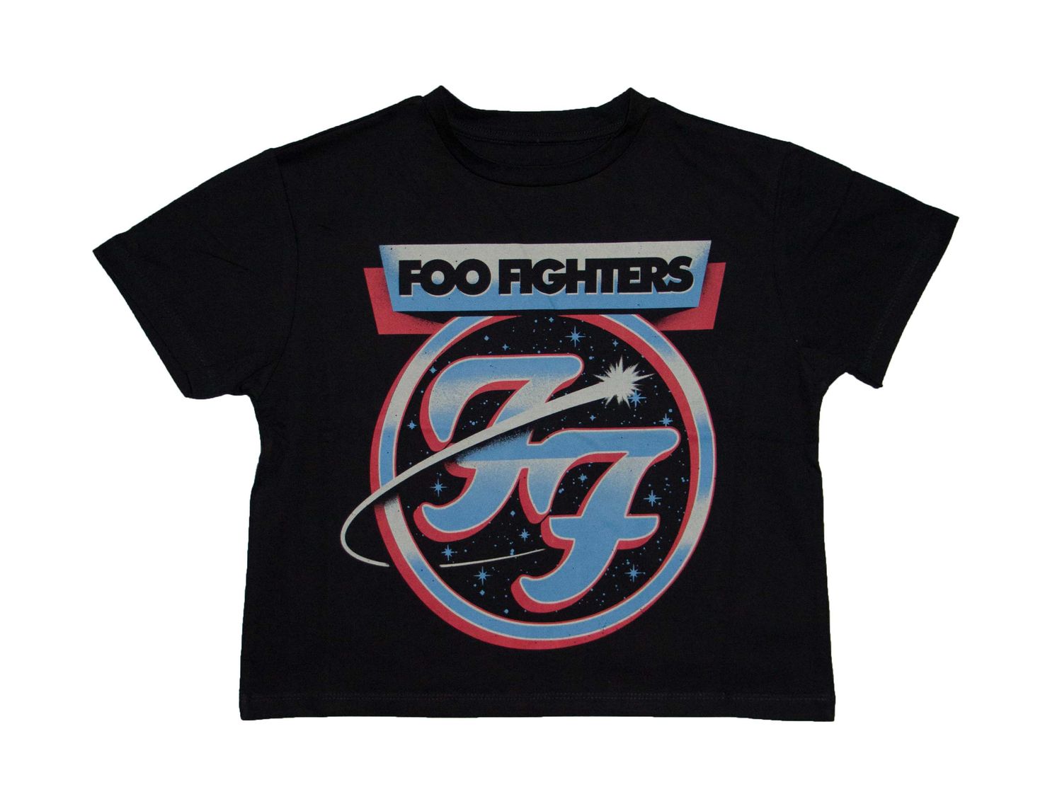 Foo Fighters - Comet Women's Crop Top - BLK