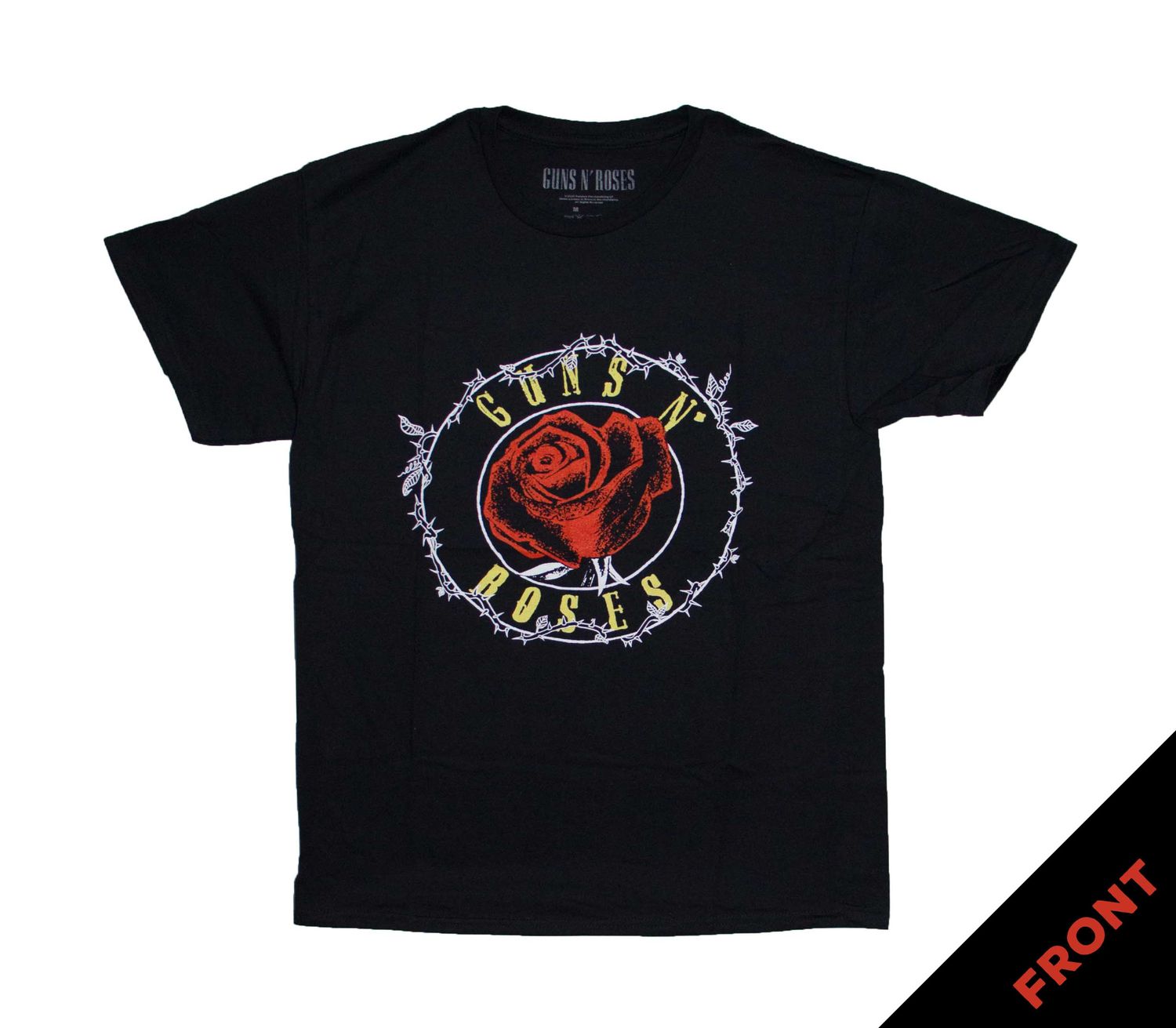Guns N Roses - Rose Circle Paradise City - BLK