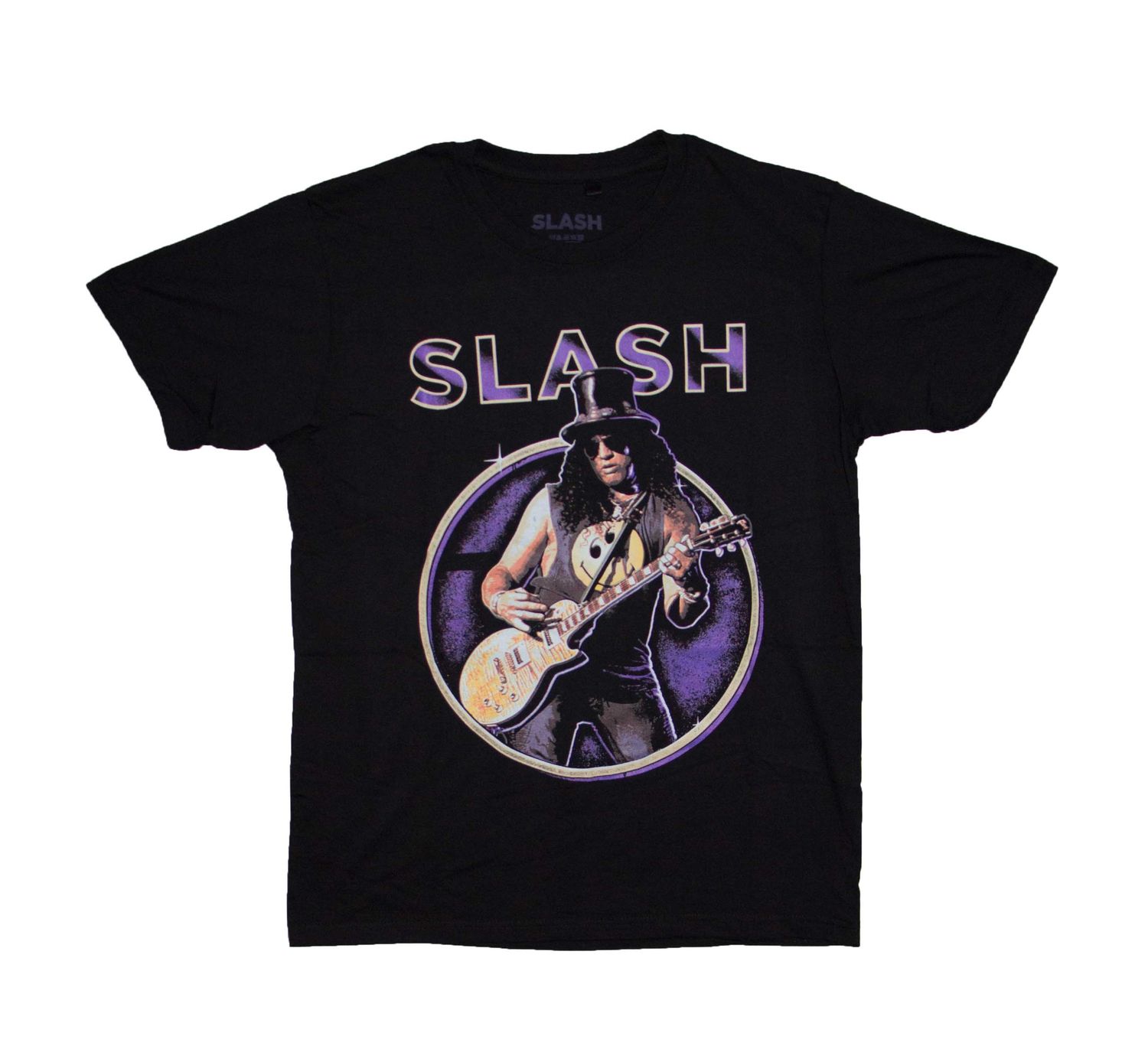 Slash - Purple Circle 666 Smiley - BLK