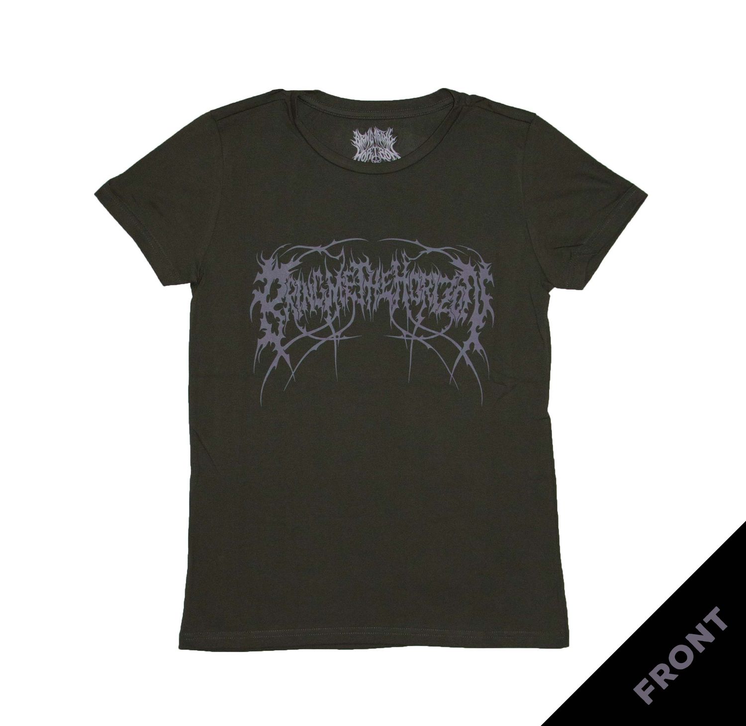 Bring Me The Horizon - Metal Logo Genxsis Women's Tee - ARMY GREEN