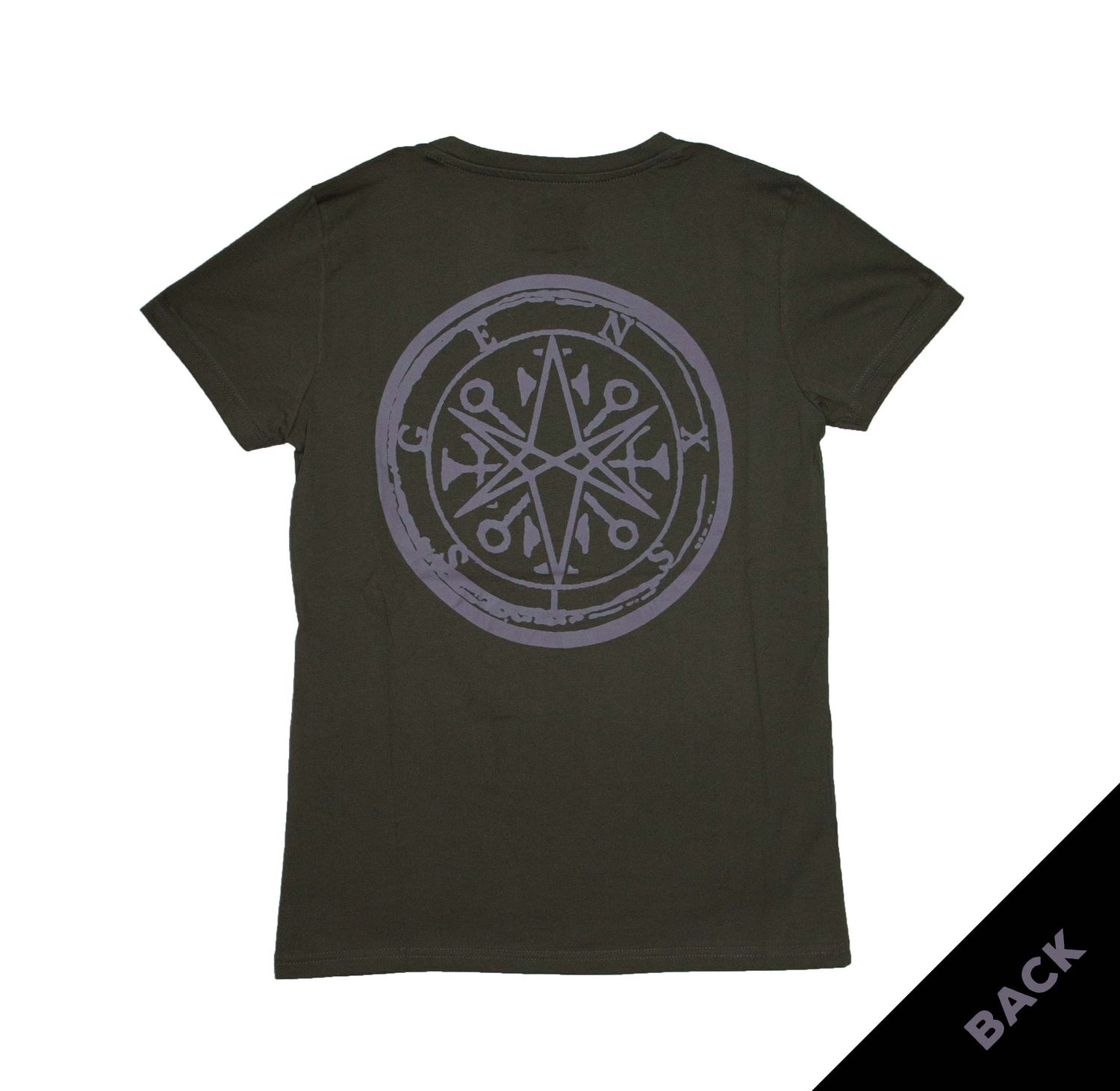 Bring Me The Horizon - Metal Logo Genxsis Women's Tee - ARMY GREEN