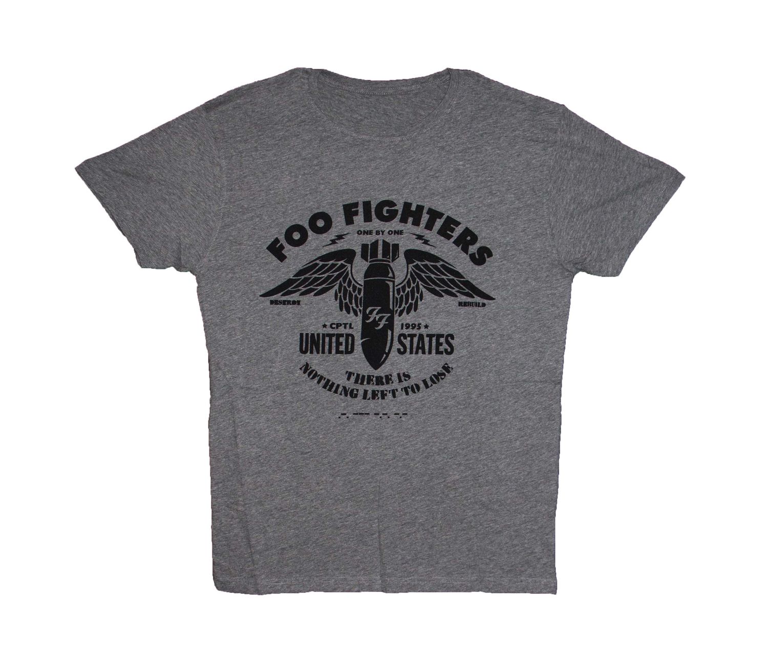 Foo Fighters - Stencil - HEATHER GREY