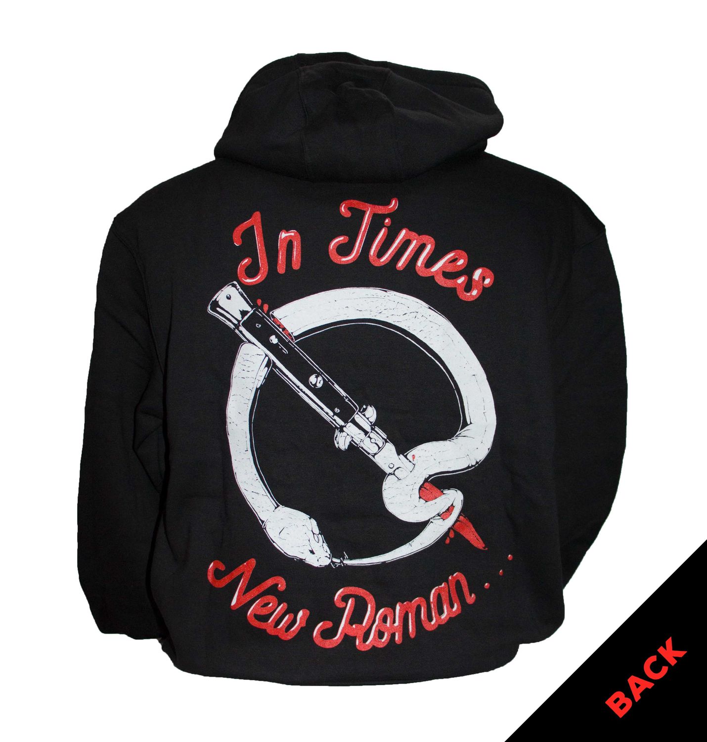 Queens of the Stone Age Snake Logo Pullover Hoodie - BLK
