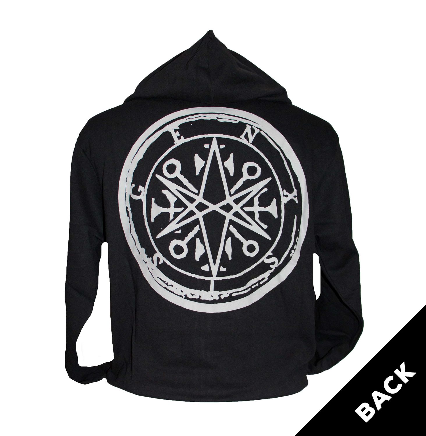 Bring Me The Horizon - Metal Logo Genxsis Zip-Up Hoodie - BLK