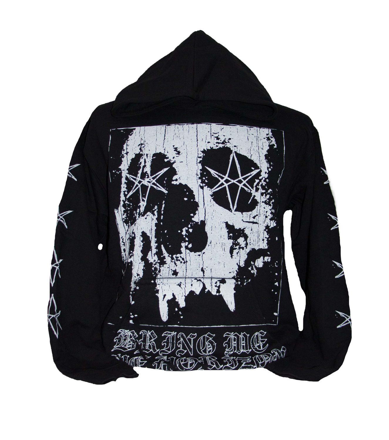 Bring Me The Horizon - Oversized Skull Pullover Hoodie - BLK