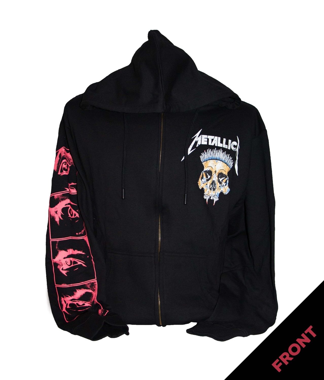 Metallica - In Vertigo Zip-Up Hoodie - BLK