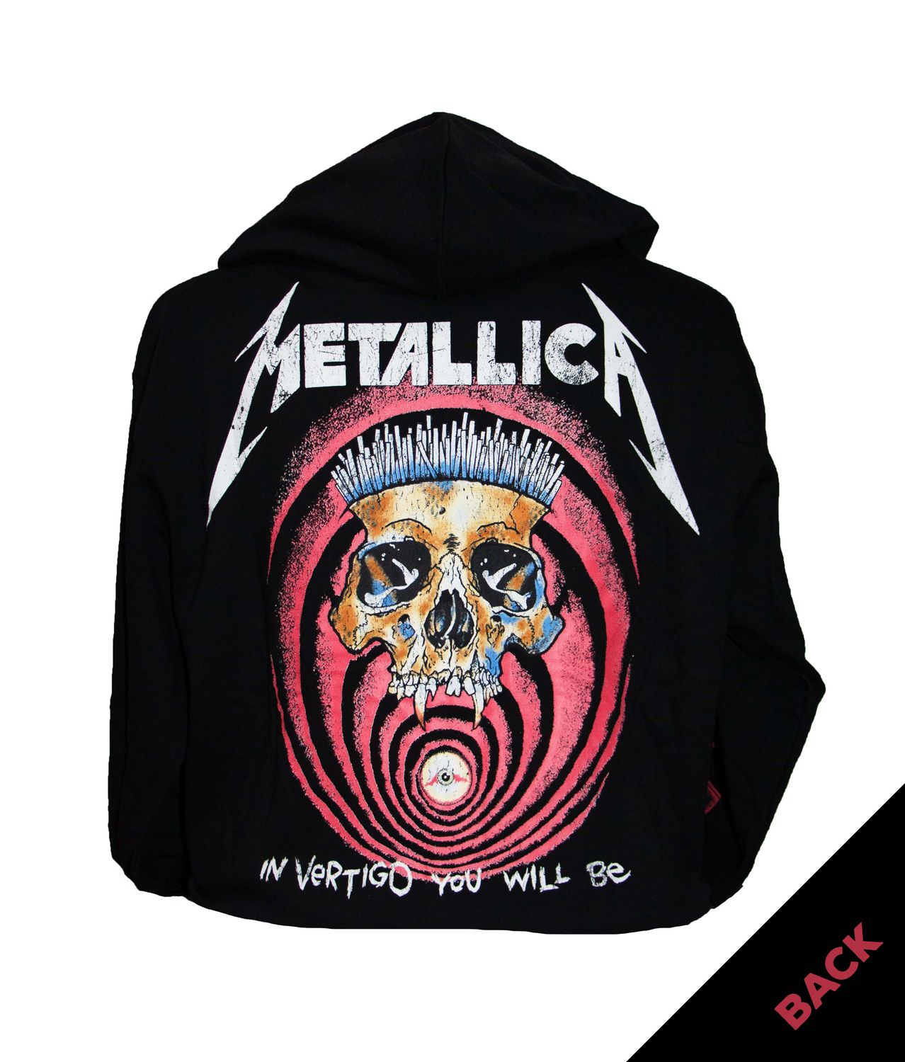 Metallica - In Vertigo Zip-Up Hoodie - BLK