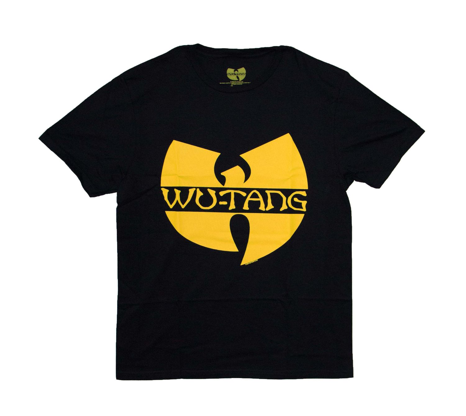 Wu-Tang Clan Basic Yello Logo - BLK