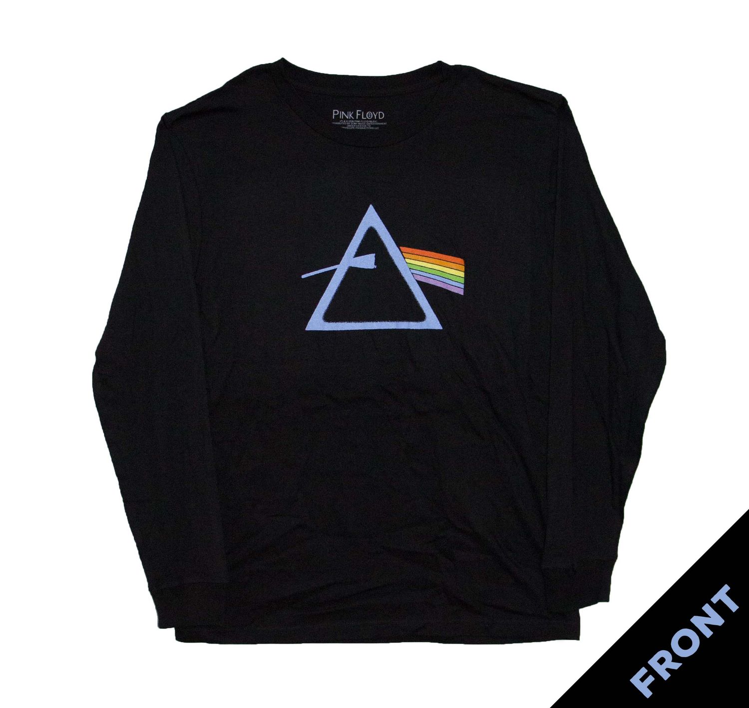 Pink Floyd Kanji Faces Long Sleeve - Blk
